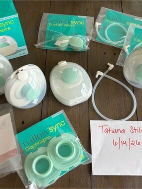 Willow Sync Accessories in Teal and White